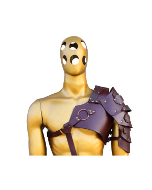 Medieval Leather Pauldron Armour